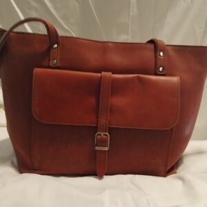 S-Zone laptop bag leather